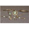Image 1 : TRAY LOT STERLING JEWELRY INCL TURQUOISE