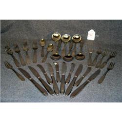 LOT OF 28 PCS GEORG JENSEN STAINLESS STEEL