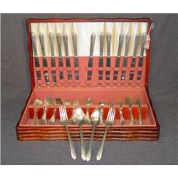 CASED SET OF ROGERS BROTHERS "ALLURE" 1939 SILVERP