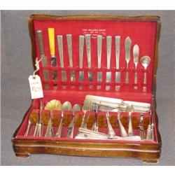 CASE OF SILVERPLATED FLATWARE
