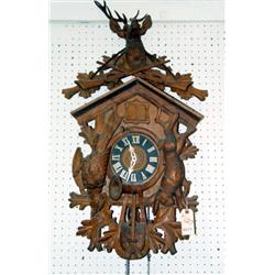 LARGE BLACK FOREST CUCKOO CLOCK