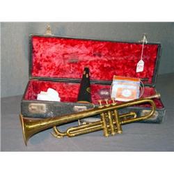 TRUMPET IN CASE WITH MUTE