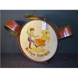 "RHYTHM ROMPERS" CHILD'S DRUM SET BY NOBLE AND COO