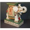 Image 1 : PORCELAIN ELEPHANT PLANT STAND 18" HIGH
