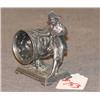 Image 1 : SILVERPLATED FIGURAL NAPKIN HOLDER