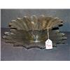 Image 1 : FERN PATTERN GLASS BOWL AND UNDERPLATE