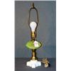 Image 1 : MILK GLASS BASE LAMP