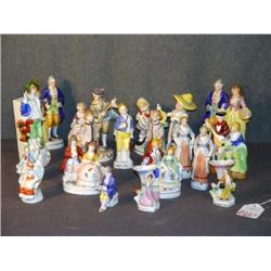 TRAY LOT OCCUPIED JAPAN FIGURINES