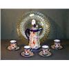 Image 1 : JAPANESE CHOCOLATE POT WITH 4 CUPS AND SAUCERS
