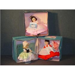 MADAM ALEXANDER DOLLS INCL LITTLE WOMEN- 3 X THE
