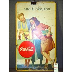 COCA-COLA AD POSTER