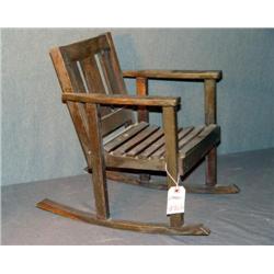 SLAT SEAT DOLL ROCKER