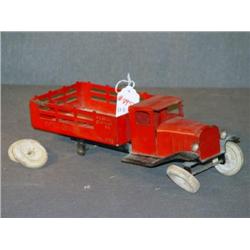 EARLY TOLE TOY TRUCK