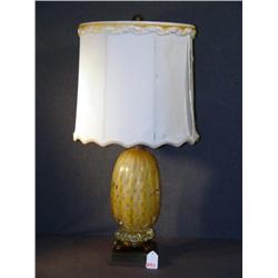 ART GLASS TABLE LAMP