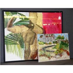 LOT 2 PCS MISC ARTWORK