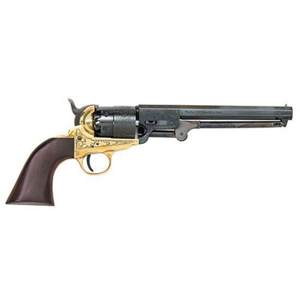 TRAD 1851 NAVY 44CAL 7 3/8" BRASS ENGRV WALNU