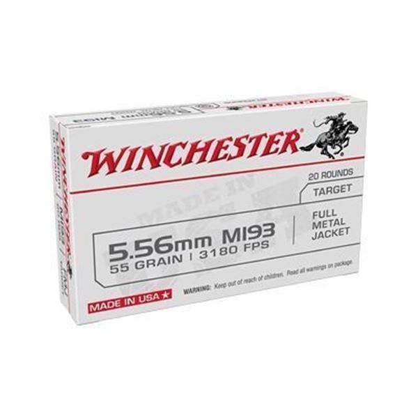 WIN M193 5.56 55GR FMJ - 500 Rounds