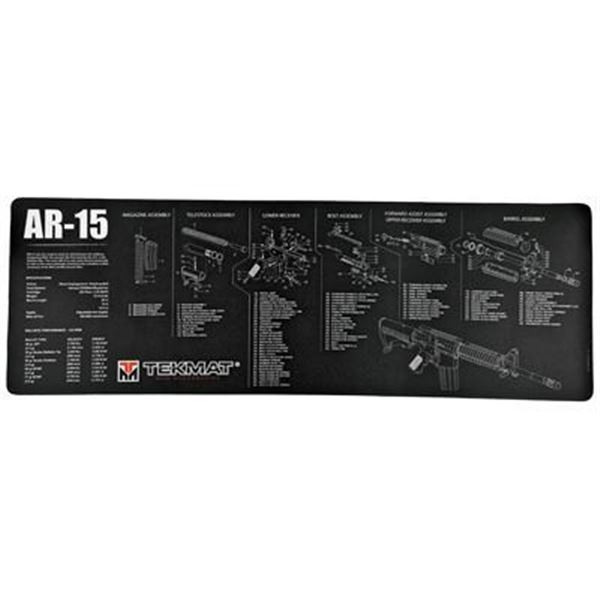 TEKMAT RIFLE MAT AR15 BLK