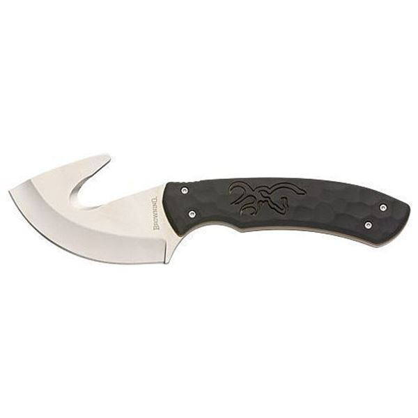 BROWNING PRIMAL BREAKDOWN GUT HOOK/CAPER KNIFE 3  SS/BLACK