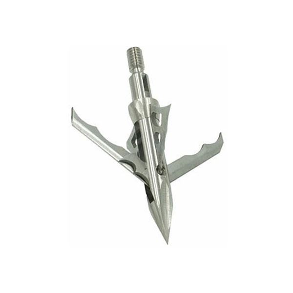 MUZZY BROADHEAD TROCAR HYBRID TITANIUM 4-BLD 1 5/8  CUT 3PK