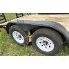 Image 4 : OPEN TRAILER W/ RAMPS - 2020 CANADA TRAILERS - 14 FOOT W/ 2 FOOT BEAVER TAIL