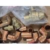 Image 2 : JOB LOT - PLUMBING SUPPLIES INCL COPPER 90s, SHUT OFF VALVES & ETC 