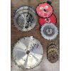 Image 1 : LOT OF 10 - SAW BLADES & GRINDING ACCESSORIES