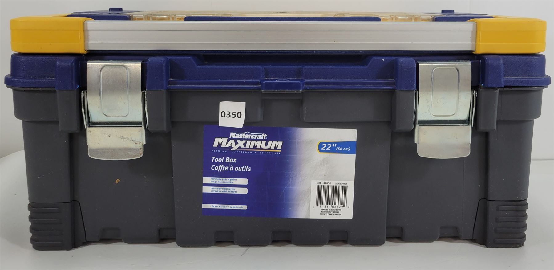 JOB LOT - MASTERCRAFT MAXIMUM TOOL BOX SET W/ CONTENTS INCL ...