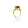 Image 3 : 7.35ct Blue Sapphire 18K YG 6.74gm Ring