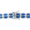 Image 2 : 12.57ct Ceylon Sapphire & Diamond Bracelet