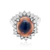 Image 1 : 2.33ct Natural OPAL 14K White Gold 4.7gm Ring