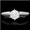 Image 1 : 14k White Gold 1.05ct Diamond Ring