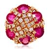 Image 1 : 18.21ct RUBY 14K YELLOW Gold 21.2gm Ring