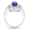 Image 2 : 3.49ct Tanzanite 14K White Gold Ring