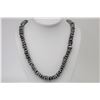 Image 1 : 10mm Tahitian Keshi Necklace with Gold Clasp