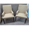 Image 1 : Qty 2 Koda Upholstered Armchairs 24" x 18" x 38"H