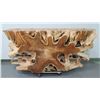 Image 2 : Very Large Solid Teak Root Live Edge Console Table, Approx. 74" x 20" x 37"H (Heavy)