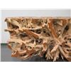Image 8 : Very Large Solid Teak Root Live Edge Console Table, Approx. 74" x 20" x 37"H (Heavy)