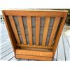 Image 3 : Sutherland Teak Wood Poolside Lounge Chair 26"x37"x10"H (base) 31"H (back)