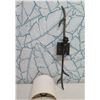 Image 2 : Branch Motif Wall-Mount Lamp 30"L w/ Demilune Shade