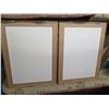 Image 8 : Qty 2 Leaf Artwork, Framed & Matted, 19"x25" (has faint brown spotting)