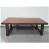 Image 2 : Pottery Barn Benchwright Table w/ 2 Extensions 86"L - Extends to 122" (Missing screws)