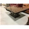 Image 3 : CONTEMPORARY STARBURST TOP WOODEN COFFEE TABLE