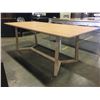 Image 2 : CAMERICH NATURAL OAK DINING TABLE