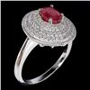 Image 2 : Natural Stunning Red Ruby Ring