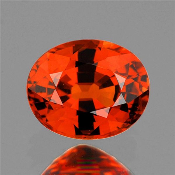 Natural Orange Spessartite Garnet [Flawless-VVS]