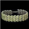 Image 2 : Natural Unheated Peridot  Bracelet