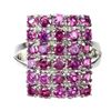 Image 1 : Natural Rhodolite Garnet Ring