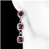 Image 1 : Natural Mozambique Garnet Earrings