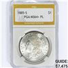 Image 1 : 1885-S Morgan Silver Dollar PGA MS64+ PL